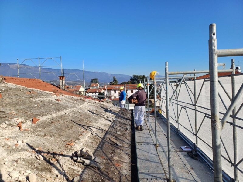 rimozione manto di copertura Thiene