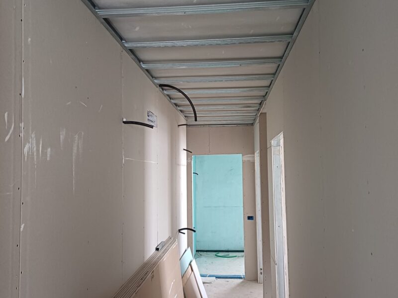 installazione parete divisoria cartongesso