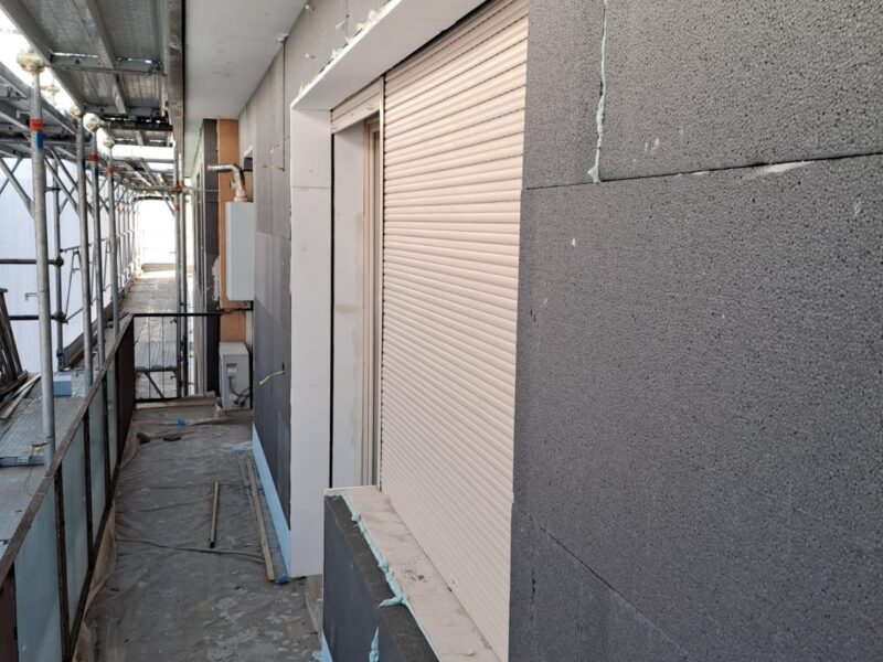 Rivestimento con cappotto condominio Padova