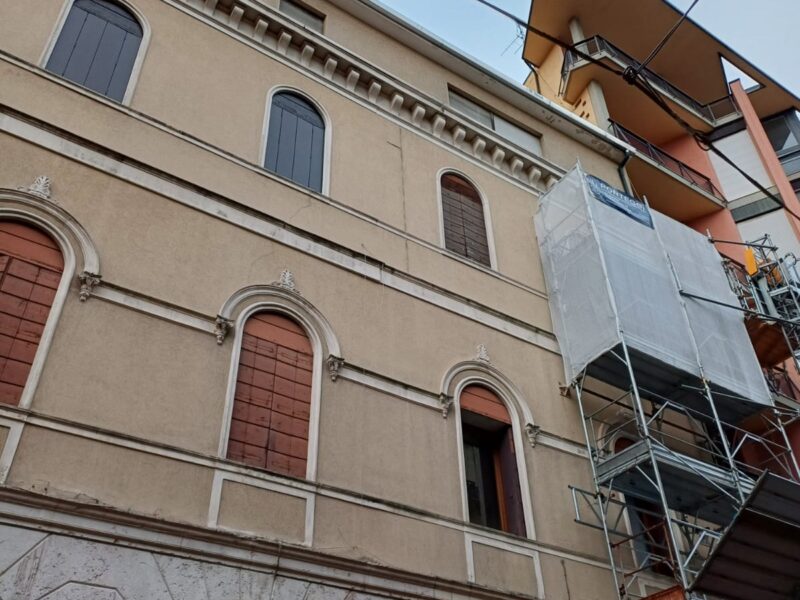 Restauro totale edificio in centro a Padova